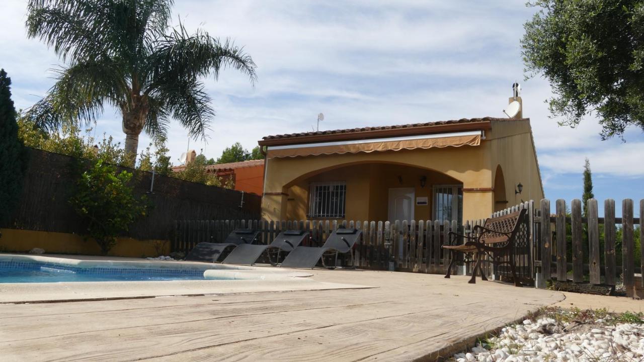 Villa Xalet Piscina Privada Ibiscus L'Ametlla de Mar Exterior foto