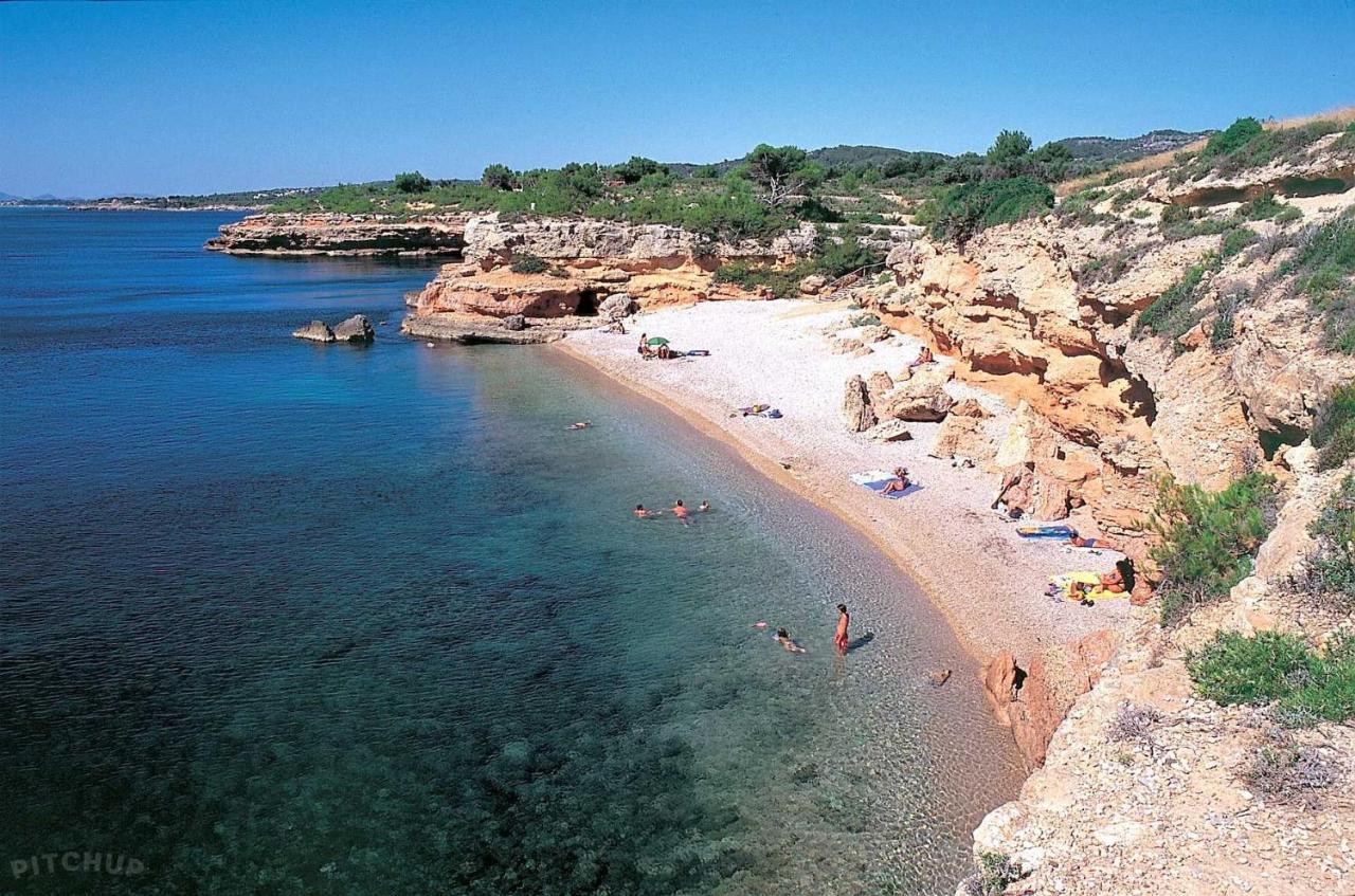 Villa Xalet Piscina Privada Ibiscus L'Ametlla de Mar Exterior foto